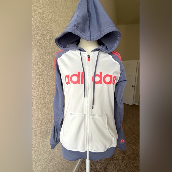 adidas Tops - Adidas Climalite Full-Zip Hoodie (Women’s Small)